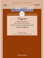 Ernest Bloch: Nigun (noty na housle, klavír) (+audio)