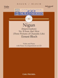 Ernest Bloch: Nigun (noty na housle, klavír) (+audio)