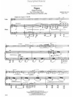 Ernest Bloch: Nigun (noty na housle, klavír) (+audio)
