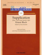 Ernest Bloch: Supplication - No. 2 of 'From Jewish Life' (noty na violoncello, klavír) (+audio)
