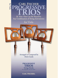 Doris Gazda: Progressive Trios for Strings (noty na violu)
