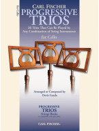 Doris Gazda: Progressive Trios For Strings (noty na violoncello)