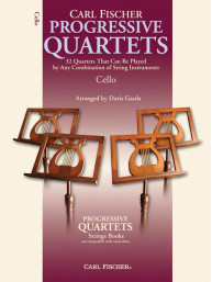 Doris Gazda: Progressive Quartets for Strings (noty na violoncello)