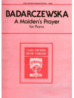 Tekla Badarzewska: A Maiden's Prayer (noty na klavír) (+audio)
