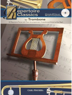 Repertoire Classics for Trombone (noty na pozoun, klavír) (+audio)