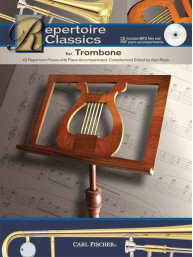 Repertoire Classics for Trombone (noty na pozoun, klavír) (+audio)