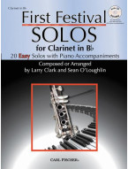 First Festival Solos for Clarinet (noty na klarinet) (+audio)