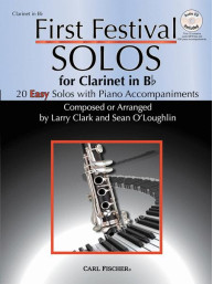 First Festival Solos for Clarinet (noty na klarinet) (+audio)