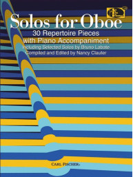 Solos for Oboe: 30 Repertoire Pieces (noty na hoboj, klavír)