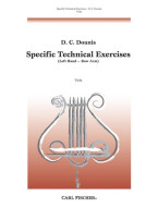 D.C. Dounis: Specific Technical Exercises Opus 25 (noty na violu)