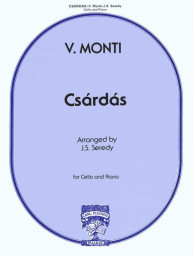 Vittorio Monti: Csardas (noty na violoncello, klavír)