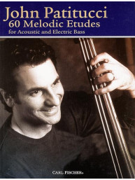 John Patitucci: 60 Melodic Etudes (noty na kontrabas)