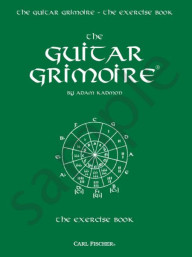Adam Kadmon: Guitar Grimoire - The Exercise Book (noty, tabulatury na kytaru)