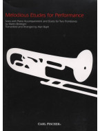 Marco Bordogni: Melodious Etudes For Performance (noty na pozoun, klavír)