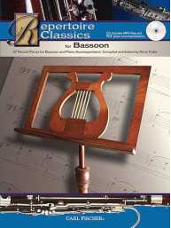 Repertoire Classics for Bassoon (noty na fagot, klavír) (+audio)
