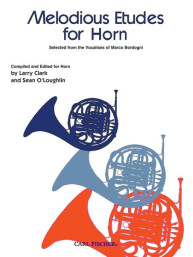 Marco Bordogni: Melodious Etudes for Horn (noty na lesní roh)