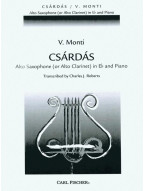 Vittorio Monti: Csardas (noty na saxofon, klavír)