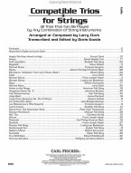 Larry Clark: Compatible Trios for Strings (noty na violoncello)
