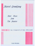 Marcel Grandjany: Short Pieces From The Masters (noty na harfu)