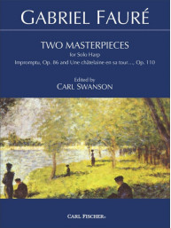 Gabriel Faure Album: 2 Masterpieces for Solo Harp (noty na harfu)