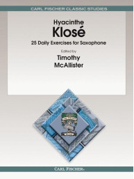 Hyacinthe Klosé: 25 Daily Exercises for Saxophone (noty na saxofon)
