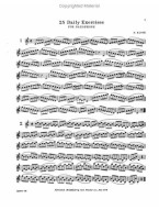 Hyacinthe Klosé: 25 Daily Exercises for Saxophone (noty na saxofon)