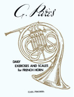 Gabriel Parés: Daily Exercises and Scales for French Horn (noty na lesní roh)