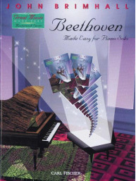 Ludwig van Beethoven: Made Easy For Piano Solo (noty na klavír)