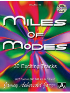 Aebersold Jazz Play-Along 116: Miles Of Modes - Modal Jazz (noty na nástroje C, Eb, Bb, basového klíče) (+audio)