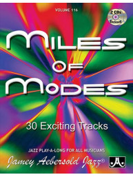 Aebersold Jazz Play-Along 116: Miles Of Modes - Modal Jazz (noty na nástroje C, Eb, Bb, basového klíče) (+audio)