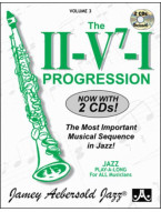 Aebersold Jazz Play-Along 3: The II/V7/I Progression (noty na nástroje C, Eb, Bb, basového klíče) (+audio)