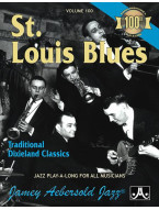 Aebersold Jazz Play-Along 100: St. Louis Blues Dixieland (noty na nástroje C, Eb, Bb, basového klíče) (+audio)