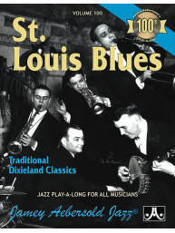 Aebersold Jazz Play-Along 100: St. Louis Blues Dixieland (noty na nástroje C, Eb, Bb, basového klíče) (+audio)