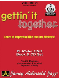 Aebersold Jazz Play-Along 21: Gettin' It Together (noty na nástroje C, Eb, Bb, basového klíče) (+audio)