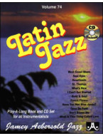 Aebersold Jazz Play-Along 74: Latin Jazz (noty na nástroje C, Eb, Bb, basového klíče) (+audio)