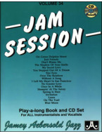 Jazz Play-Along 34: Jam Session (noty na nástroje C, Eb, Bb, basového klíče) (+audio)