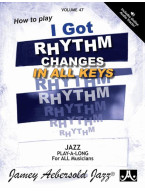 Jazz Play-Along 47: I Got Rhythm Changes - In All Keys (noty na nástroje C, Eb, Bb, basového klíče) (+audio)