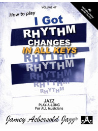Jazz Play-Along 47: I Got Rhythm Changes - In All Keys (noty na nástroje C, Eb, Bb, basového klíče) (+audio)