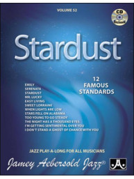 Jazz Play-Along 52: Stardust (noty na nástroje C, Eb, Bb, basového klíče) (+audio)