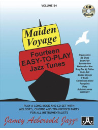 Jazz Play-Along 54: Maiden Voyage (noty na nástroje C, Eb, Bb, basového klíče) (+audio)