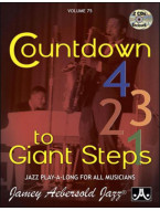 Jazz Play-Along 75: Countdown To Giant Steps (noty na nástroje C, Eb, Bb, basového klíče) (+audio)