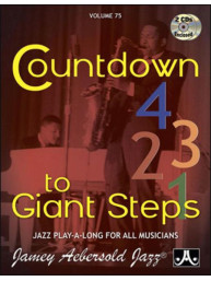 Jazz Play-Along 75: Countdown To Giant Steps (noty na nástroje C, Eb, Bb, basového klíče) (+audio)