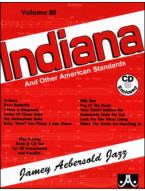 Jazz Play-Along 80: Indiana (noty na nástroje C, Eb, Bb, basového klíče) (+audio)