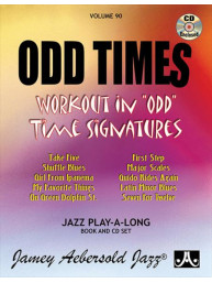 Jazz Play-Along 90: Odd Times (noty na nástroje C, Eb, Bb, basového klíče) (+audio)