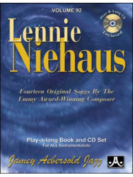 Jazz Play-Along 92: Lennie Niehaus (noty na nástroje C, Eb, Bb, basového klíče) (+audio)
