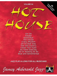 Jazz Play-Along 94: Hot House (noty na nástroje C, Eb, Bb, basového klíče) (+audio)