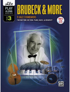 Jazz Play-Along Series 3: Brubeck & More (noty na klavír, kontrabas, bicí) (+audio)