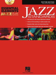 Essential Elements Jazz Play-Along -Jazz Standards (noty na klavír, kytaru, baskytaru, bicí) (+audio)
