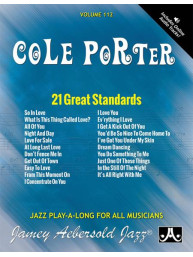 Jazz Play-Along 112: Cole Porter - 21 Great Standards (noty na nástroje C, Eb, Bb, basového klíče) (+audio)