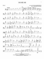 The Sound of Music / Za zvuků hudby (noty na violoncello) (+audio)